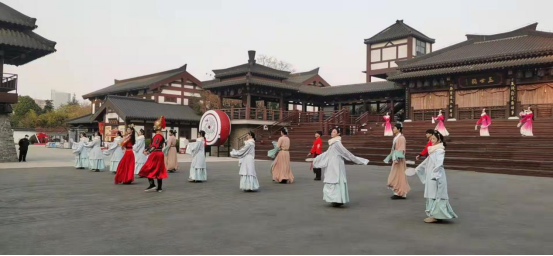 项王故里景区探寻古韵舞蹈文化,整装再出发(图1) 项王故里景区探寻古韵舞蹈文化,整装再出发(图1)